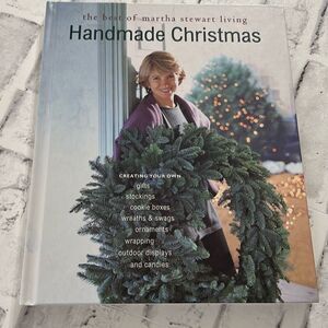 MARTHA STEWART Living Best of Book Handmade Christmas EUC Hardcover 1995 Vintage